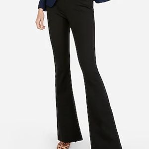 Express Mid Rise Pull-On Flare Pant
